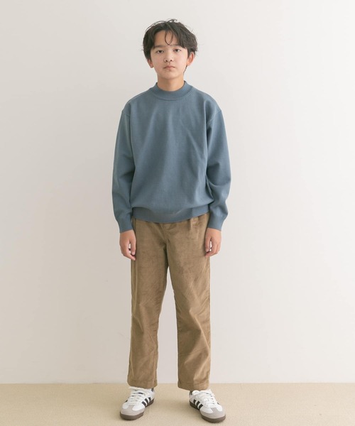 archi アーキ スタッズコーデュロイパンツ X4050 ANLIO × YEAH RIGHT!! Patchwork Wide Easy Pants（Charcoal