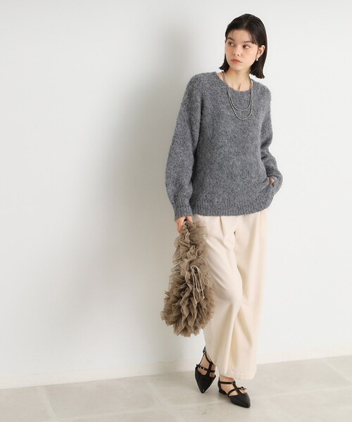 THE SHOP TK (ザ ショップ ティーケー )の「◆チュールフリルバッグ(ショルダーバッグ・レディース・ブラック/ブラウン系/チャコールグレー・00)」の17枚目の写真