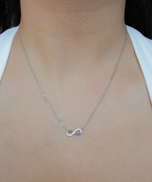 新品 インフィニティネイチャー ペンダント ネックレス シルバー925 エポキシ TIFFANY&Co.】ティファニー インフィニティ ダブルチェーン