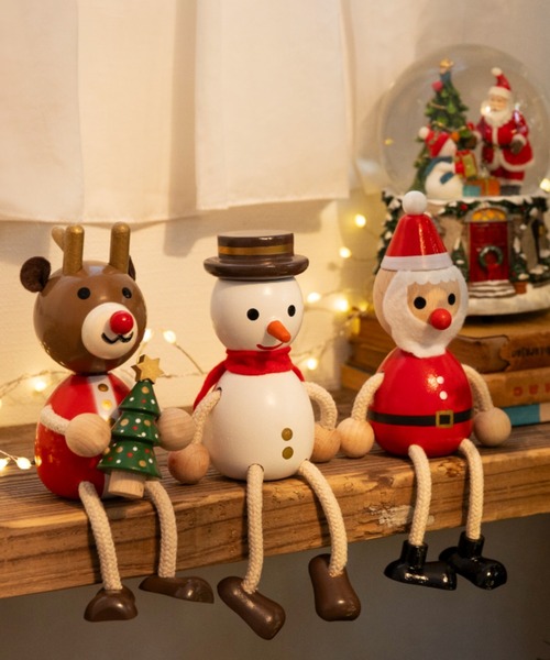 ハラチキ 木の人形 マークス クリスマスインテリア（インテリア雑貨