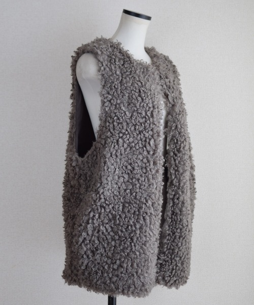 Marient（マリエント）の「プードルファージレ（ベスト・レディース・グレー/ベージュ/ブラック・FREE）」の14枚目の写真