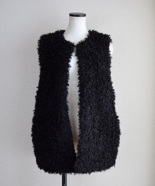 Marient（マリエント）の「プードルファージレ（ベスト・レディース・グレー/ベージュ/ブラック・FREE）」の22枚目の写真