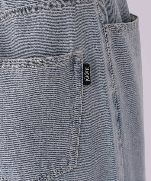 repipi armario（レピピ アルマリオ）の「【NEW！】ホックデニムワイドパンツ（デニムパンツ・キッズ・グレー/ブラック系その他/ブルー系その他/ブルー系その他3/ブルー系その他2/ブルー系その他4/ブラック系その他2/ブラック系その他3/ブルー系その他7/ブルー系その他5/ブルー系その他6/その他/ネイビー・SMALL/MEDIUM/LARGE）」の20枚目の写真