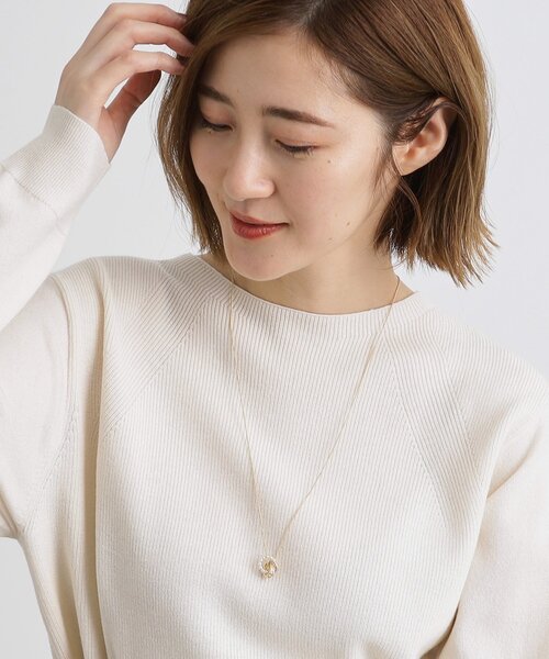 grove（グローブ）の「パール調ビジューリングY字ネックレス【入卒対応可】（ネックレス・レディース・シルバー/ピンクゴールド/ゴールド・00）」の8枚目の写真