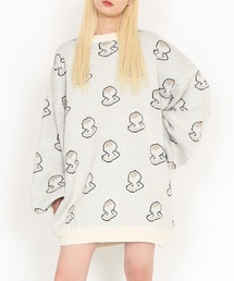 PUNYUS | もち総柄ニット(ニット/セーター)