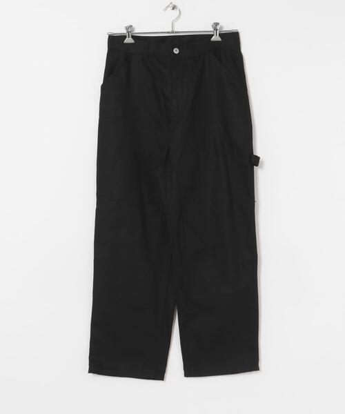 ITEMS URBANRESEARCH（アイテムズ アーバンリサーチ）の「DOUBLE KNEE ダック パンツ（その他パンツ・メンズ・ブラック/キャメル・MEDIUM/LARGE）」の6枚目の写真
