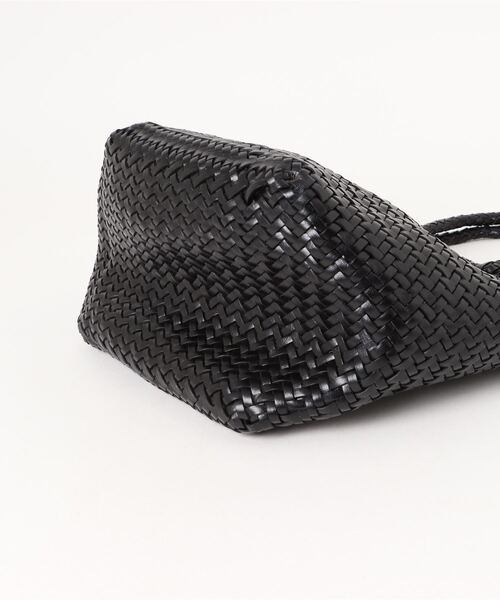 DRAGON（ドラゴン）の「※品番変更※【DRAGON/ドラゴン】Grace Basket small（トートバッグ・レディース・ブラック/ダークグリーン/グレイッシュブルー/ダークブラウン/キャメル・フリー）」の7枚目の写真