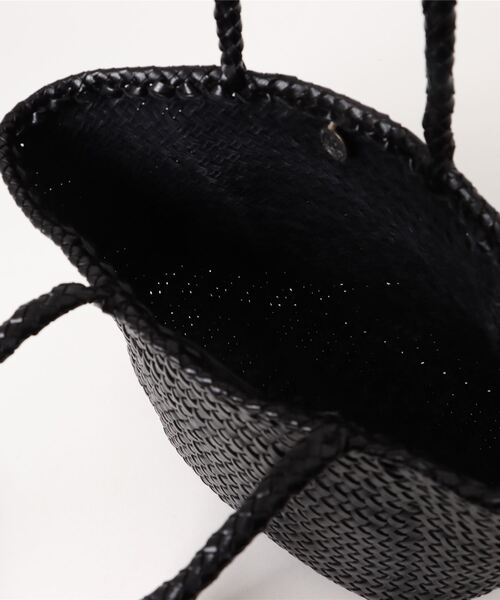 DRAGON（ドラゴン）の「※品番変更※【DRAGON/ドラゴン】Grace Basket small（トートバッグ・レディース・ブラック/ダークグリーン/グレイッシュブルー/ダークブラウン/キャメル・フリー）」の8枚目の写真