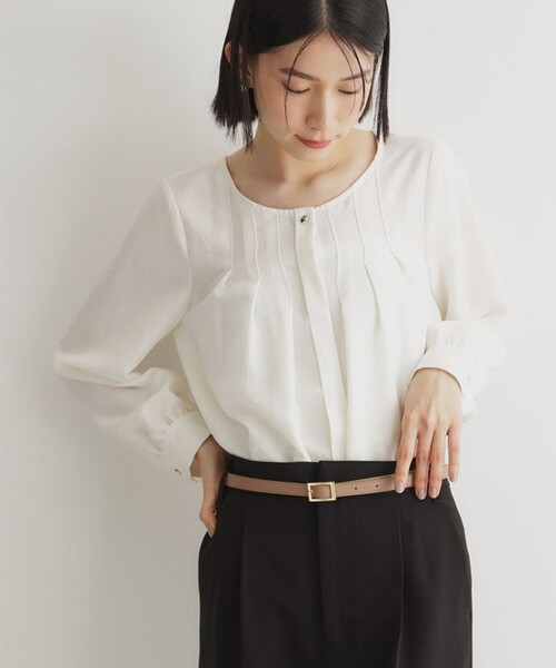 THE SHOP TK （ザ ショップ ティーケー ）の「アソートベルト（ベルト・レディース・ブラック/ブラック系/ベージュ・00）」の4枚目の写真