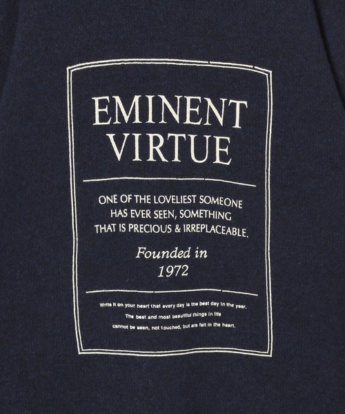 LEPSIM（レプシィム）の「5ゲージプリントロゴプルオーバー　250419（ニット/セーター・レディース・グレー/ブラウン/ネイビー・FREE）」の18枚目の写真