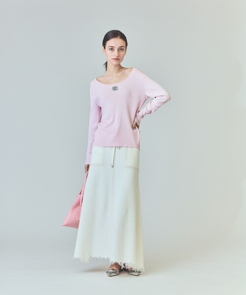 グレースクラス　ロングスカート ギャザーレースロングスカート / GRACE CONTINENTAL | GRACE