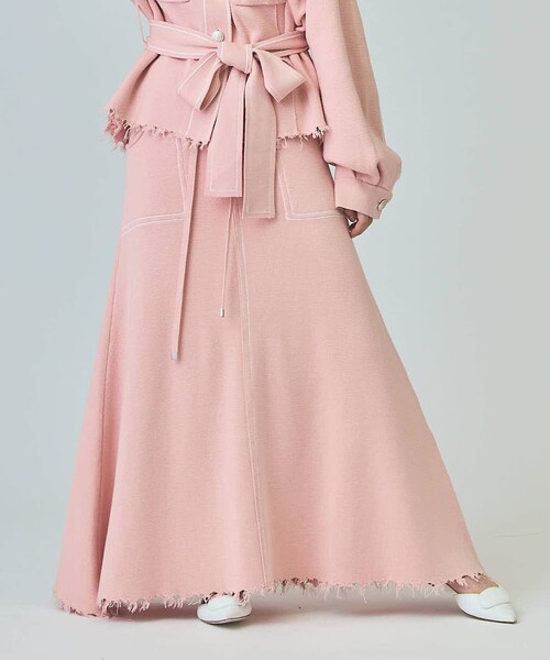 セール】ミラノリブロングスカート（スカート）｜GRACE CLASS