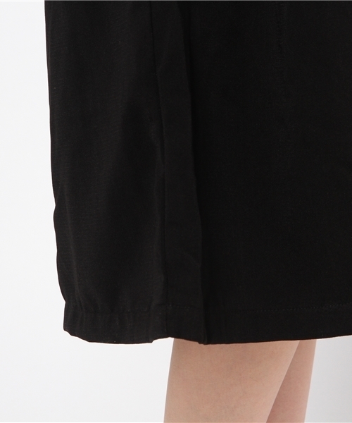 E hyphen world gallery（イーハイフンワールドギャラリー）の「・ジョーゼットタックワイドパンツ（その他パンツ・レディース・バーガンディー/キャメル/ブラック・FREE）」の6枚目の写真