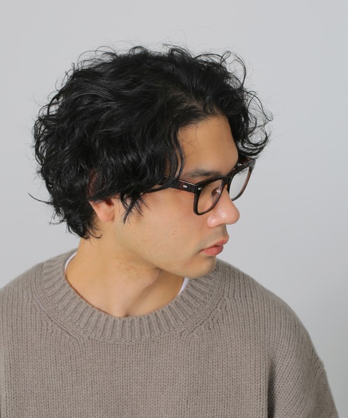 LINFA (リンファ)の「太めフレーム ウェリントン伊達メガネ(メガネ・レディース・ブラウン/ブラック/レオパード・FREE)」の17枚目の写真