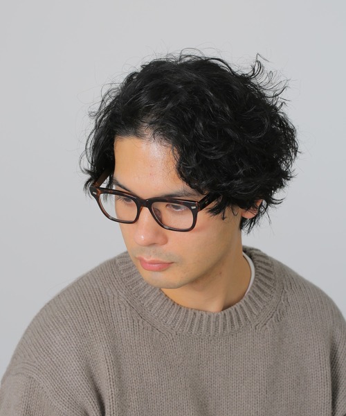 LINFA (リンファ)の「太めフレーム ウェリントン伊達メガネ(メガネ・レディース・ブラウン/ブラック/レオパード・FREE)」の18枚目の写真