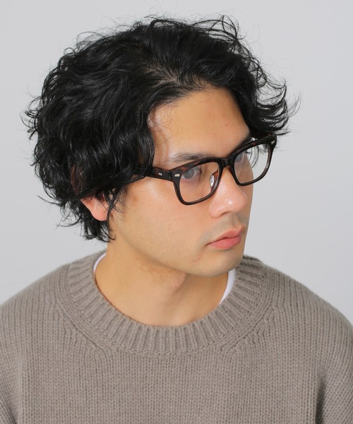 LINFA (リンファ)の「太めフレーム ウェリントン伊達メガネ(メガネ・レディース・ブラウン/ブラック/レオパード・FREE)」の19枚目の写真