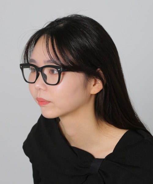 LINFA (リンファ)の「太めフレーム ウェリントン伊達メガネ(メガネ・レディース・ブラウン/ブラック/レオパード・FREE)」の22枚目の写真