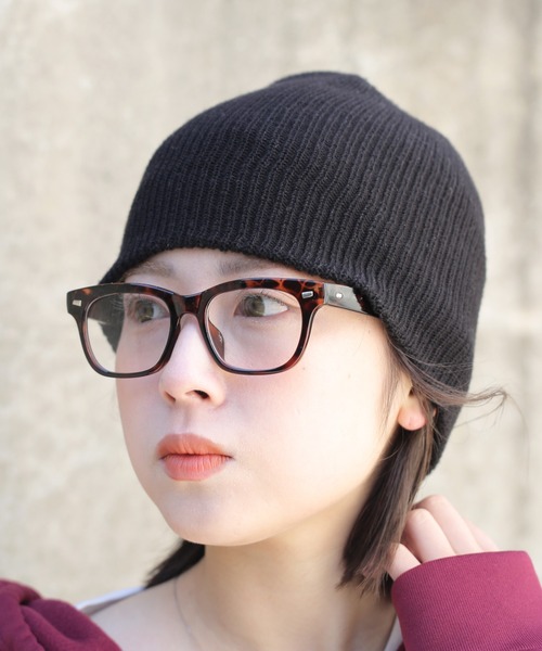 LINFA (リンファ)の「太めフレーム ウェリントン伊達メガネ(メガネ・レディース・ブラウン/ブラック/レオパード・FREE)」の10枚目の写真