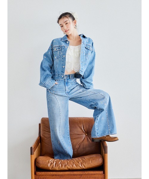 LILY BROWN(リリーブラウン)の「ハートピアス(ピアス(両耳用)・レディース・シルバー/ゴールド・FREE)」の5枚目の写真