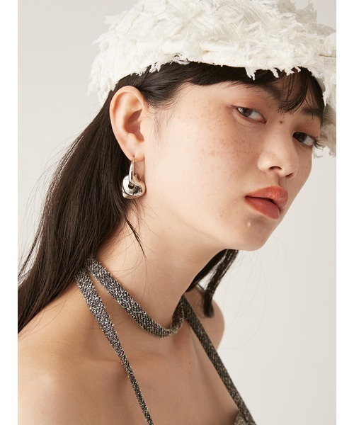 LILY BROWN(リリーブラウン)の「ハートピアス(ピアス(両耳用)・レディース・シルバー/ゴールド・FREE)」の10枚目の写真