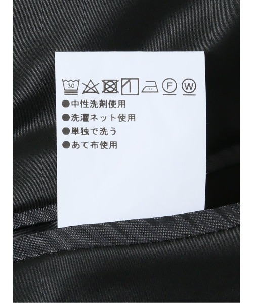 m.f.editorial(エムエフエディトリアル)の「スーツ メンズ 上下 セットアップ スリーピース ビジネス ストレッチ ウォッシャブル 2つボタン スリム リバーシブルベスト付き 組織 黒(スーツセット・メンズ・ブラック・AB5/A6/A5/A4/AB7/AB6)」の10枚目の写真