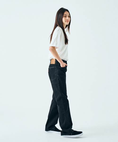 HANES（ヘインズ）の「”2枚セット” HANES  / ヘインズ417別注 New USコットンクルーネックTシャツ（Tシャツ/カットソー・メンズ・ホワイト/ブラック・MEDIUM/LARGE/X-LARGE/SMALL）」の20枚目の写真