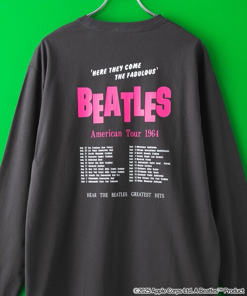 coen（コーエン）の「ROCK STANLEY（ロックスタンレー）別注 THE BEATLES / ロングスリーブTシャツ（Tシャツ/カットソー・メンズ・ダークグレー/グレー/ブラック/ホワイト/その他1/その他2・M/L/XL）」の6枚目の写真