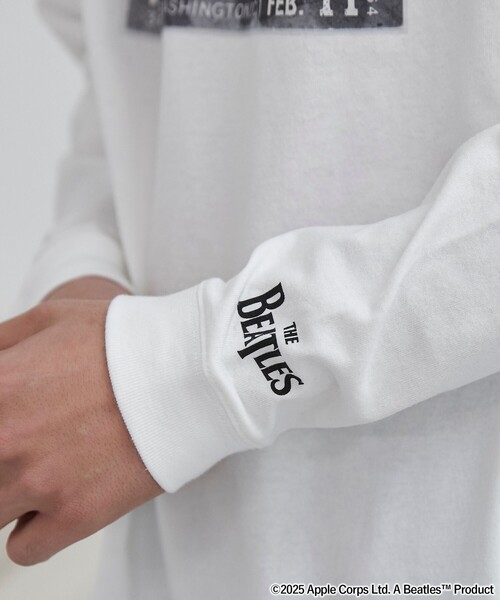 coen（コーエン）の「ROCK STANLEY（ロックスタンレー）別注 THE BEATLES / ロングスリーブTシャツ（Tシャツ/カットソー・メンズ・ダークグレー/グレー/ブラック/ホワイト/その他1/その他2・M/L/XL）」の8枚目の写真