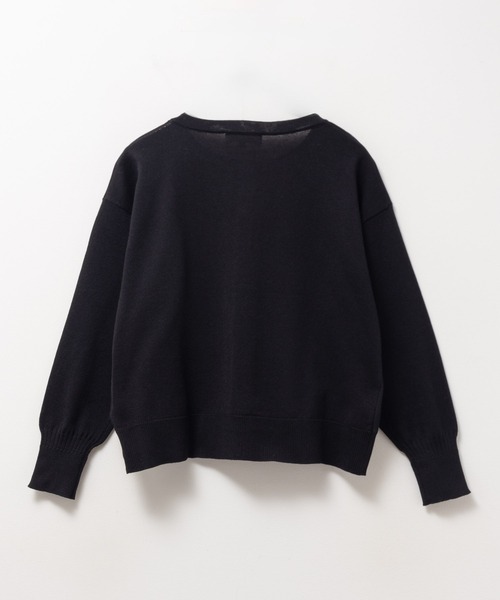 HusHusH（ハッシュアッシュ）の「HusHusH チュールコンビカーディガン（カーディガン/ボレロ・レディース・ブラック/ベージュ・M/L）」の19枚目の写真