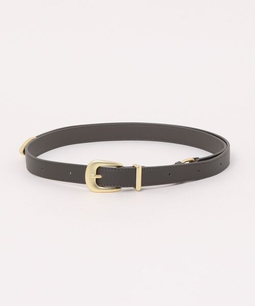 SUPERTHANKS(スーパーサンクス)の「《SUPER THANKS》Long Narrow Belt(ベルト・レディース・ホワイト/ブラック/ブラウン/ゴールド/ブラック×グレー/オリーブ/グレー/ブラック系その他/グレー系その他/ブラウン系その他・FREE)」の7枚目の写真