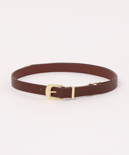 SUPERTHANKS(スーパーサンクス)の「《SUPER THANKS》Long Narrow Belt(ベルト・レディース・ホワイト/ブラック/ブラウン/ゴールド/ブラック×グレー/オリーブ/グレー/ブラック系その他/グレー系その他/ブラウン系その他・FREE)」の9枚目の写真