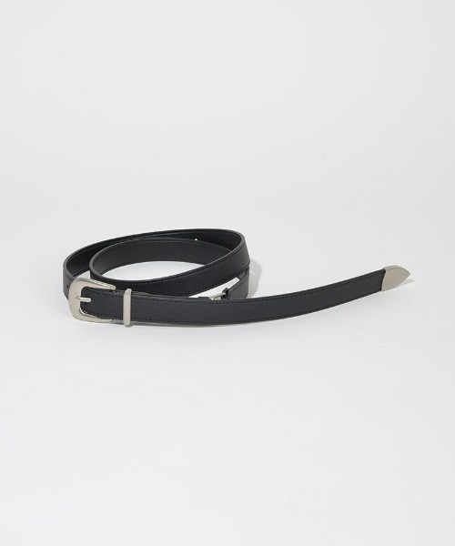 SUPERTHANKS(スーパーサンクス)の「《SUPER THANKS》Long Narrow Belt(ベルト・レディース・ホワイト/ブラック/ブラウン/ゴールド/ブラック×グレー/オリーブ/グレー/ブラック系その他/グレー系その他/ブラウン系その他・FREE)」の11枚目の写真