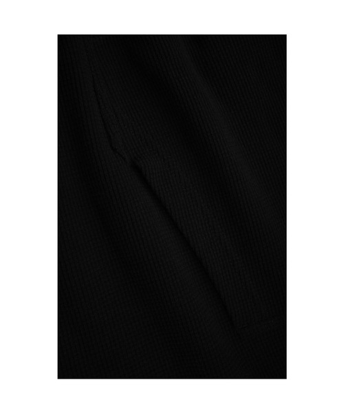 SPLR(エス・ピー・エル・アール)の「フーディー|Waffle Zip Hoodie|SPLR(パーカー・メンズ・ブラック/ベージュ・M/L/XL)」の5枚目の写真
