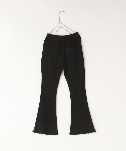 LOWRYS FARM（ローリーズファーム）の「カットリブフレアパンツ　321066（その他パンツ・キッズ・パープル/グレー/ブラック・110cm/120cm/130cm/140cm/150cm）」の7枚目の写真