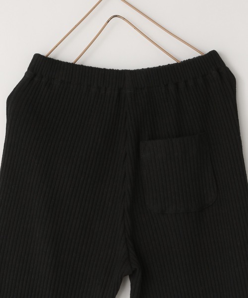 LOWRYS FARM（ローリーズファーム）の「カットリブフレアパンツ　321066（その他パンツ・キッズ・パープル/グレー/ブラック・110cm/120cm/130cm/140cm/150cm）」の8枚目の写真