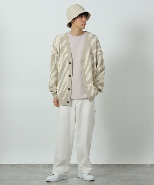 LAKOLE(ラコレ)の「ステッチラインストレートパンツ / 289299(その他パンツ・メンズ・ホワイト/ブラック/カーキ・MEDIUM/LARGE)」の4枚目の写真