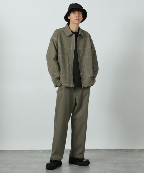 LAKOLE（ラコレ）の「ステッチラインストレートパンツ / 289299