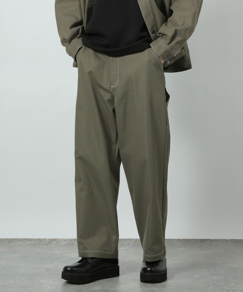 LAKOLE（ラコレ）の「ステッチラインストレートパンツ / 289299