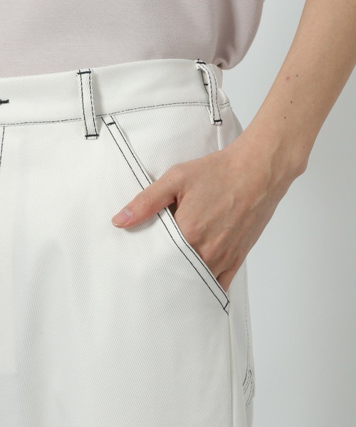 LAKOLE(ラコレ)の「ステッチラインストレートパンツ / 289299(その他パンツ・メンズ・ホワイト/ブラック/カーキ・MEDIUM/LARGE)」の21枚目の写真