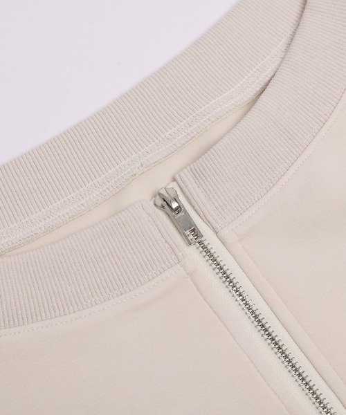 AMELY（エミリー）の「2Way ダブルジップトップス（その他トップス・レディース・杢グレー/ブラック/ベージュ・フリー）」の8枚目の写真