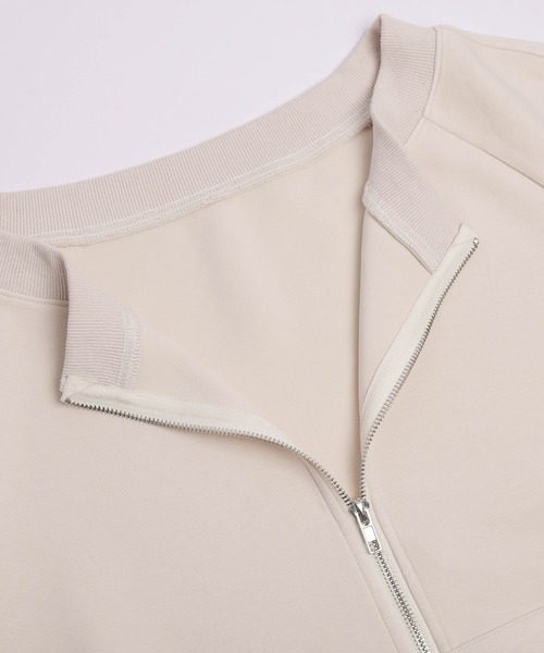 AMELY（エミリー）の「2Way ダブルジップトップス（その他トップス・レディース・杢グレー/ブラック/ベージュ・フリー）」の9枚目の写真