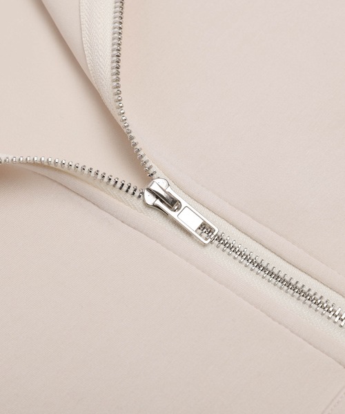 AMELY（エミリー）の「2Way ダブルジップトップス（その他トップス・レディース・杢グレー/ブラック/ベージュ・フリー）」の10枚目の写真