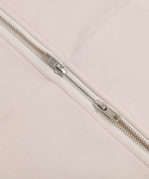 AMELY（エミリー）の「2Way ダブルジップトップス（その他トップス・レディース・杢グレー/ブラック/ベージュ・フリー）」の17枚目の写真