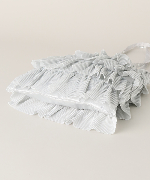 JOINT WORKS（ジョイントワークス）の「Casselini/キャセリーニ プリーツフリルトート（トートバッグ・レディース・ブルー/シルバー/ブラック・FREE）」の13枚目の写真