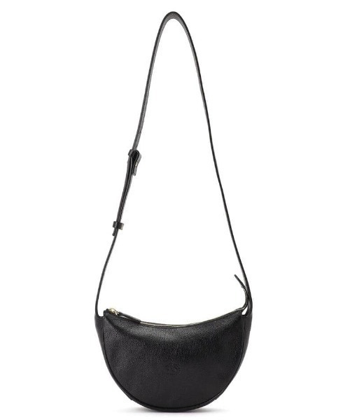 IL BISONTE(イルビゾンテ)の「IL BISONTE / ORIGINAL LEATHER / クロスボディバッグ(ショルダーバッグ・レディース・グレー/ダークブラウン/ブラック/ライトブラウン/ナチュラル・FREE)」の13枚目の写真