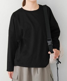 裏起毛コクーンカットソー