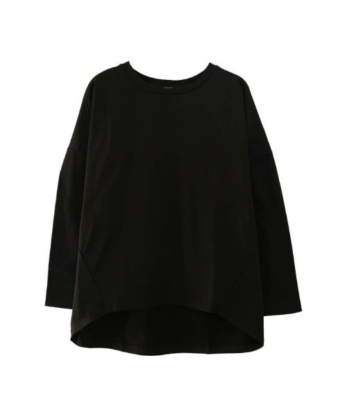 aquagarage（アクアガレージ）の「裏起毛コクーンカットソー（Tシャツ/カットソー・レディース・ダークグレー/グレイッシュベージュ/ブラック・L/M）」の18枚目の写真
