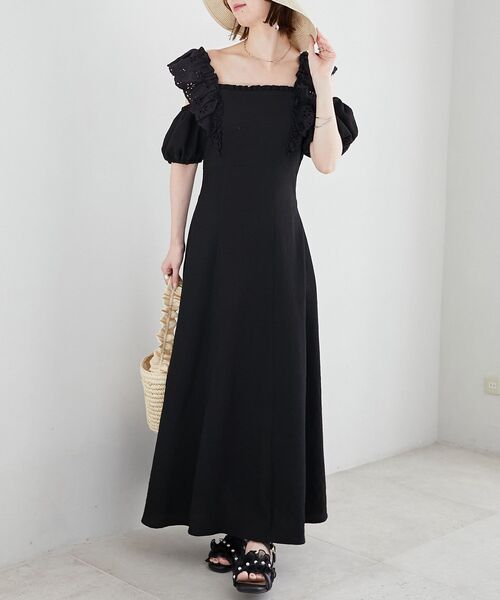 MAJESTIC LEGON（マジェスティックレゴン）の「パールシアーフリルサンダル（サンダル・レディース・ブラック/アイボリー/グレー・SMALL/MEDIUM/X-LARGE/LARGE）」の17枚目の写真