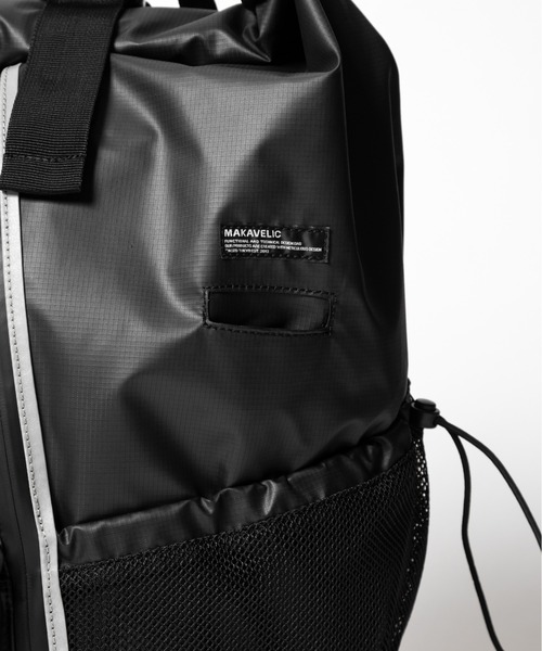 MAKAVELIC(マキャベリック)の「Unit Roll Top Mountain Backpack(バックパック/リュック・メンズ・ブラック・ONESIZE)」の7枚目の写真