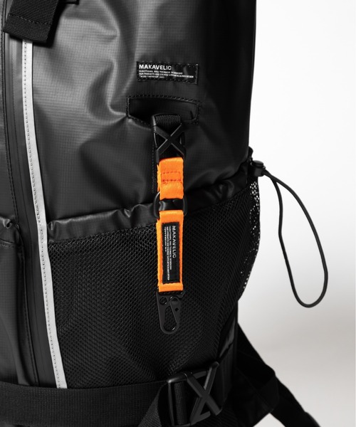 MAKAVELIC(マキャベリック)の「Unit Roll Top Mountain Backpack(バックパック/リュック・メンズ・ブラック・ONESIZE)」の9枚目の写真